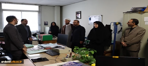 دیدار نوروزی ریاست دانشگاه فرهنگیان استان و نماینده نهاد رهبری با کارکنان واحدهای اداری 2