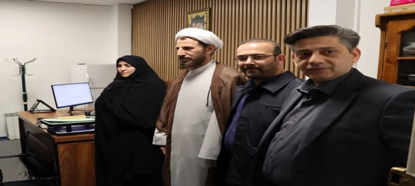 دیدار نوروزی ریاست دانشگاه فرهنگیان استان و نماینده نهاد رهبری با کارکنان واحدهای اداری 5
