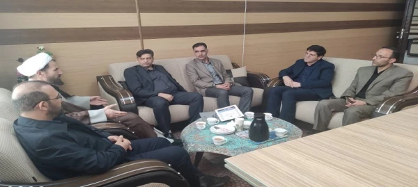 دیدار صمیمی رئیس دانشگاه فرهنگیان استان اردبیل با مدیرکل آموزش وپرورش 2