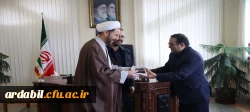 دیدار صمیمی رئیس دانشگاه فرهنگیان استان اردبیل با مدیرکل آموزش وپرورش 4