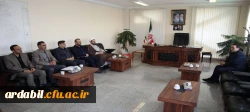 دیدار صمیمی رئیس دانشگاه فرهنگیان استان اردبیل با مدیرکل آموزش وپرورش 5