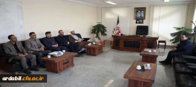دیدار صمیمی رئیس دانشگاه فرهنگیان استان اردبیل با مدیرکل آموزش وپرورش