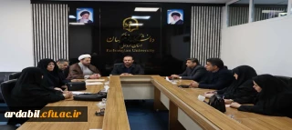 برگزاری جلسه قرارگاه جهادی دانشگاه فرهنگیان اردبیل
 تشریح برنامه های چهلمین روز شهادت رهبر امت و شهدای جنگ رمضان