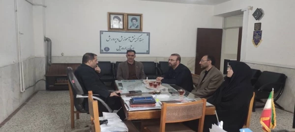 دیدار محمد عظیمی با مدیر هسته گزینش استان 2
