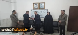 دیدار محمد عظیمی با مدیر هسته گزینش استان 3