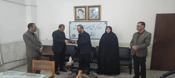 دیدار محمد عظیمی با مدیر هسته گزینش استان 3