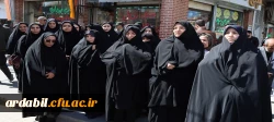حضور دانشگاه فرهنگیان در مراسم عظیم مردمی گرامیداشت چهلمین روز شهادت قائد امت 7