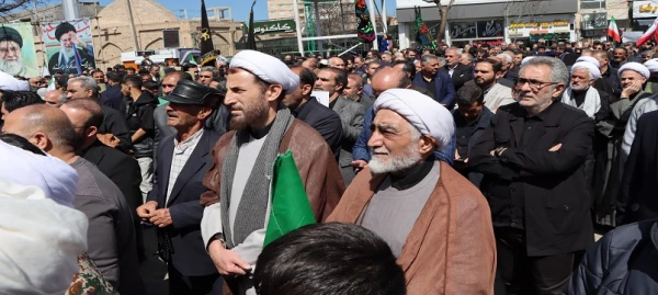 حضور دانشگاه فرهنگیان در مراسم عظیم مردمی گرامیداشت چهلمین روز شهادت قائد امت 12