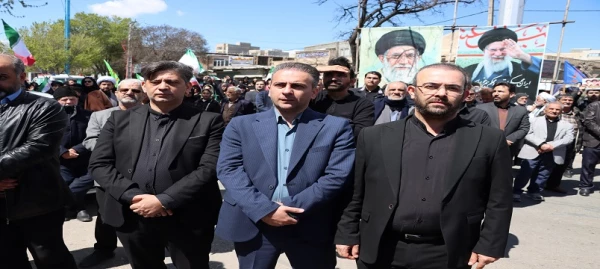 حضور دانشگاه فرهنگیان در مراسم عظیم مردمی گرامیداشت چهلمین روز شهادت قائد امت 13