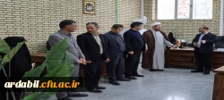آیین افتتاح اداره خدمات و رفاه دانشجویی دانشگاه فرهنگیان استان اردبیل برگزار شد. 5