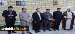 آیین افتتاح اداره خدمات و رفاه دانشجویی دانشگاه فرهنگیان استان اردبیل برگزار شد. 7