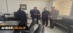 دیدار رئیس دانشگاه فرهنگیان استان اردبیل، با مدیرکل نوسازی، توسعه و تجهیز مدارس استان 2