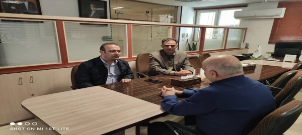 دیدار رئیس دانشگاه فرهنگیان استان اردبیل با رئیس مجمع خیرین مدرسه ساز استان 3