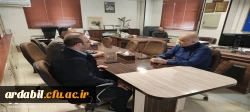دیدار رئیس دانشگاه فرهنگیان استان اردبیل با رئیس مجمع خیرین مدرسه ساز استان 4