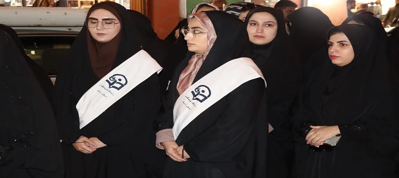 شکوه "دختران ایران" در موکب دانشگاه فرهنگیان استان اردبیل؛ جشن روز دختر و میلاد حضرت معصومه (س) با عطر ارتش و شهادت 8