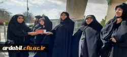 برگزاری همایش پیاده روی ویژه کارکنان (بانوان) دانشگاه فرهنگیان استان اردبیل  به مناسبت میلاد حضرت فاطمه معصومه(س) 4