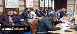 نشست تبیینی بمناسبت سالروز شکست ننگین آمریکا در طبس و مسائل جنگ تحمیلی سوم در دانشگاه فرهنگیان استان اردبیل برگزار شد. 6