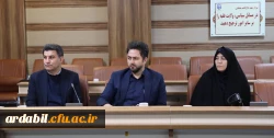 حضور معاون فرهنگی و تربیتی دانشگاه فرهنگیان کشور در دانشگاه فرهنگیان استان اردبیل
 6