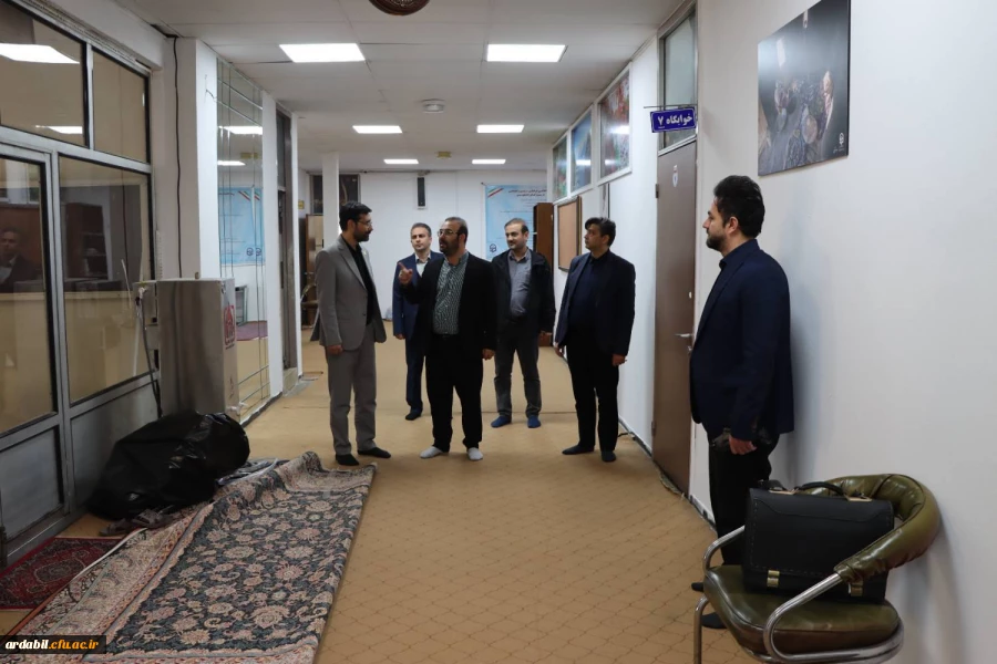 حضور معاون فرهنگی و تربیتی دانشگاه فرهنگیان کشور در دانشگاه فرهنگیان استان اردبیل
 7