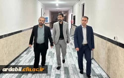 حضور معاون فرهنگی و تربیتی دانشگاه فرهنگیان کشور در دانشگاه فرهنگیان استان اردبیل
 8