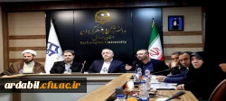 جلسه هیئت امنای دانشگاه فرهنگیان استان اردبیل برگزار شد؛ تأکید بر رفع مشکلات زیرساختی و توسعه دانشگاه
 5