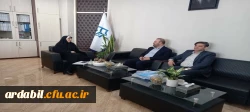 دیدار رئیس دانشگاه فرهنگیان استان اردبیل با سرپرست معاونت برنامه ریزی و توسعه منابع سازمان مرکزی 2